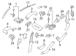 Diagram for Mercedes-Benz R320 Grille - 251-831-04-60-9051
