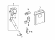 Diagram for Mercedes-Benz CLA45 AMG S Engine Control Module - 139-900-13-00
