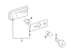 Diagram for Mercedes-Benz G55 AMG Side Marker Light - 463-822-00-20-65