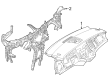 Diagram for Mercedes-Benz EQE 350+ SUV Instrument Cluster - 296-680-40-03-9J38