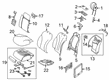 Diagram for Mercedes-Benz S560e Seat Cushion - 222-910-00-42-9E38