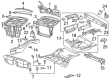 Diagram for Mercedes-Benz C280 Rear Crossmember - 202-610-00-14