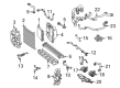 Diagram for Mercedes-Benz C63 AMG S E Performance Radiator - 099-500-55-00