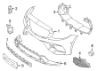 Diagram for Mercedes-Benz E450 Grille - 213-885-15-02-7C45