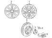 Diagram for Mercedes-Benz Alloy Wheels - 167-401-09-00-7X21