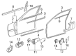 Diagram for Mercedes-Benz Mirror Actuator - 202-820-84-42
