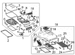 Diagram for Mercedes-Benz Sprinter 2500 Grille - 000-830-99-13