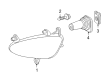 Diagram for Mercedes-Benz S63 AMG Daytime Running Lights - 221-820-02-56