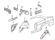 Diagram for Mercedes-Benz CL600 Wheelhouse - 216-630-01-69