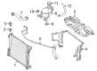 Diagram for Mercedes-Benz SLC43 AMG Cooling Hose - 172-501-27-00