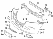 Diagram for Mercedes-Benz eSprinter Bumper - 910-885-83-00-9K83