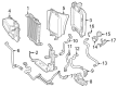 Diagram for Mercedes-Benz GLE580 Radiator Hose - 167-500-28-02
