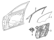 Diagram for Mercedes-Benz C350e Window Run - 205-725-67-00
