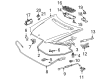 Diagram for Mercedes-Benz SL63 AMG Grille - 230-830-11-18