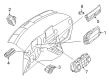 Diagram for Mercedes-Benz Ignition Lock Assembly - 447-900-38-19