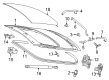 Diagram for Mercedes-Benz C63 AMG S E Performance Body Mount Hole Plug - 003-998-13-50