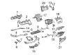 Diagram for Mercedes-Benz E550 Exhaust Pipe - 219-490-21-19-80