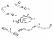 Diagram for Mercedes-Benz E450 Transmission Oil Cooler - 725-500-07-00