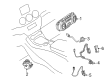 Diagram for Mercedes-Benz CLA250 A/C Switch - 246-900-37-16
