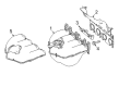 Diagram for Mercedes-Benz CLA45 AMG Exhaust Pipe - 133-140-03-00