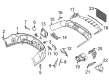 Diagram for Mercedes-Benz AMG GT 43 Bumper - 290-885-08-03-9999