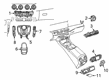 Diagram for Mercedes-Benz CLS53 AMG Hazard Warning Switch - 213-905-38-13