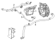 Diagram for Mercedes-Benz GLE53 AMG SUV Coolant Pipe - 256-203-17-00-64