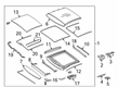 Diagram for Mercedes-Benz S63 AMG Air Deflector - 222-780-64-00