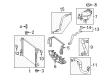 Diagram for Mercedes-Benz E400 Cooling Hose - 212-501-04-84