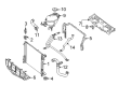 Diagram for Mercedes-Benz C63 AMG Radiator - 204-500-31-03