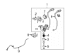 Diagram for Mercedes-Benz ML320 Air Suspension Compressor - 164-320-12-04-80