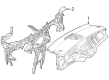 Diagram for Mercedes-Benz EQS 580 SUV Instrument Cluster - 296-680-06-00-7R47