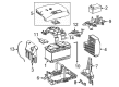 Diagram for Mercedes-Benz CLA250 Battery Tray - 177-620-47-01