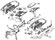 Diagram for Mercedes-Benz GLE53 AMG SUV Instrument Cluster - 167-680-74-09-3D16