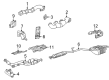 Diagram for Mercedes-Benz C280 Exhaust Pipe - 202-490-35-21