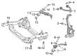 Diagram for Mercedes-Benz E400 Axle Support Bushings - 205-333-23-00-64