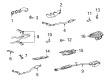 Diagram for Mercedes-Benz C240 Exhaust Pipe - 203-490-63-21