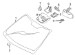 Diagram for Mercedes-Benz E63 AMG Car Mirror - 204-810-43-17-9051