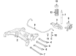 Diagram for Mercedes-Benz 300TE Control Arm - 124-350-57-14-80