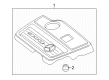 Diagram for Mercedes-Benz GLA250 Engine Cover - 133-010-55-00