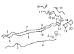 Diagram for Mercedes-Benz SL63 AMG S E Performance Air Hose - 232-320-27-06