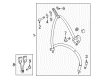 Diagram for Mercedes-Benz E43 AMG Seat Belt - 213-860-30-85-8U14