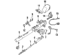 Diagram for Mercedes-Benz 300TE Windshield Wiper Switch - 124-821-00-51