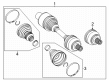 Diagram for Mercedes-Benz G580 CV Boot - 465-330-09-01