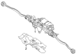Diagram for Mercedes-Benz E350 Rack And Pinion - 254-460-92-00