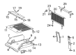 Diagram for Mercedes-Benz G500 Grille - 463-694-07-33-7101