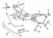 Diagram for Mercedes-Benz S65 AMG Radiator Support - 217-626-00-46