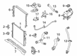 Diagram for Mercedes-Benz E350 Coolant Reservoir Hose - 238-501-93-00