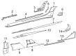 Diagram for Mercedes-Benz AMG GT Black Series Air Duct - 190-885-58-04