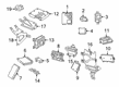 Diagram for Mercedes-Benz AMG GT 63 S E Performance Back up Alarm - 000-822-00-00-64